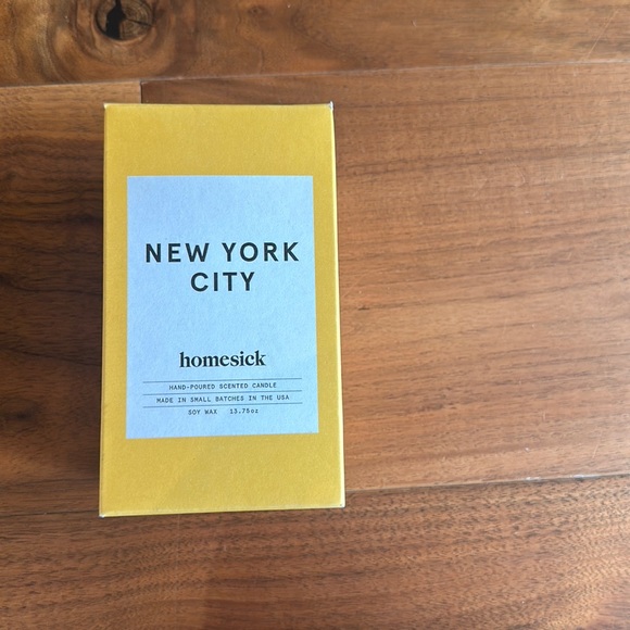 Homesick Accents New Homesick Candle New York City Scent Poshmark